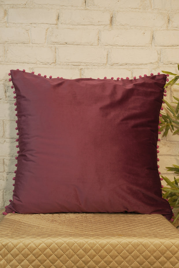 Chinoserie White Flower Lilac cushion cover