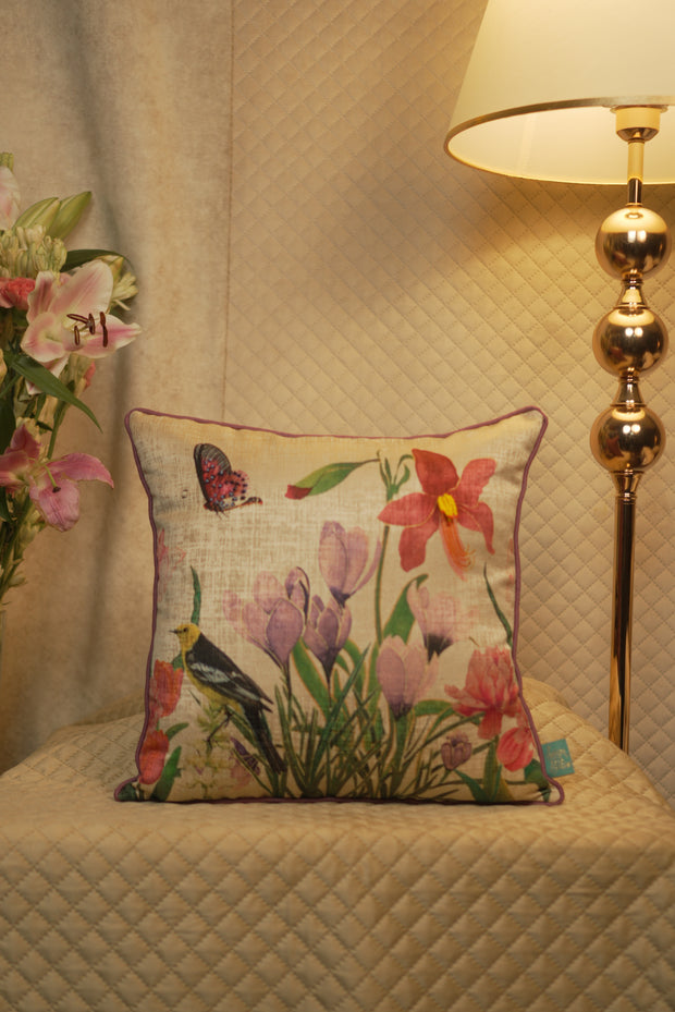 Chinoserie fruit floral Cushions