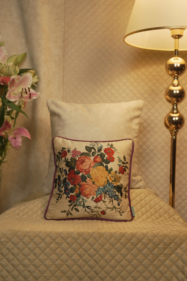 French flower bouquet Cushion Cover