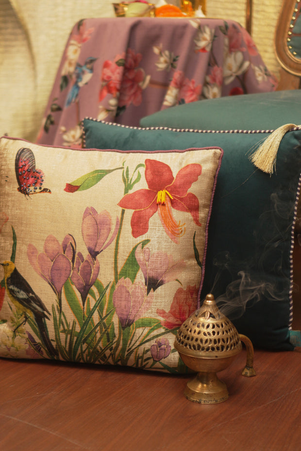 Chinoserie fruit floral Cushions