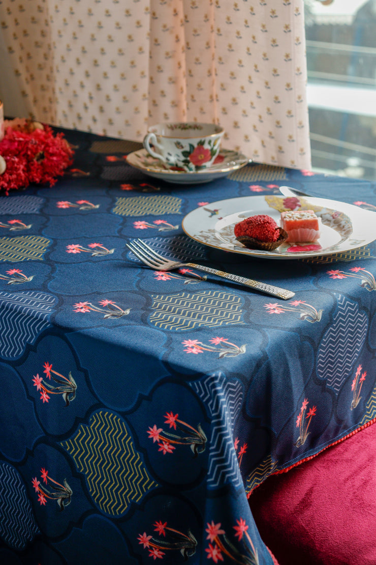 Megh Jaali Table Cover