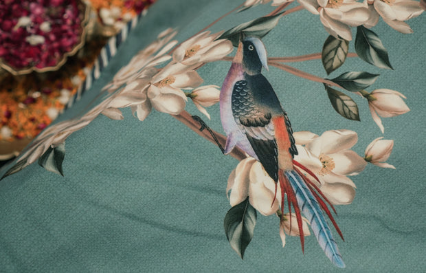 Lilac Bloom Luxe Throw