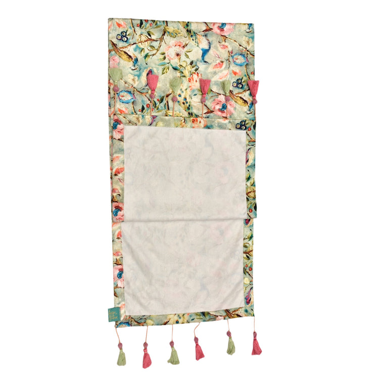 Peacock Paradise Table Runner