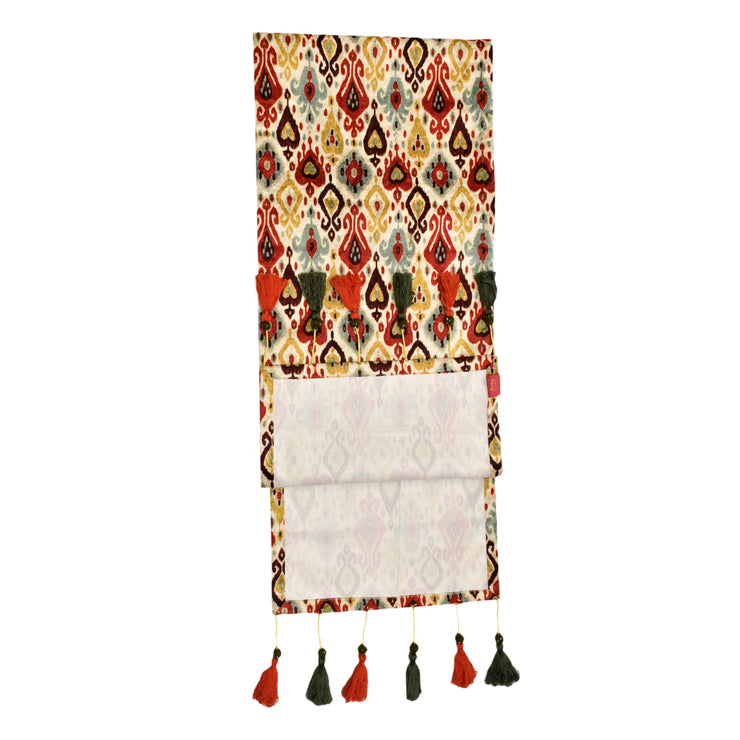 Ikat Print Table Runner