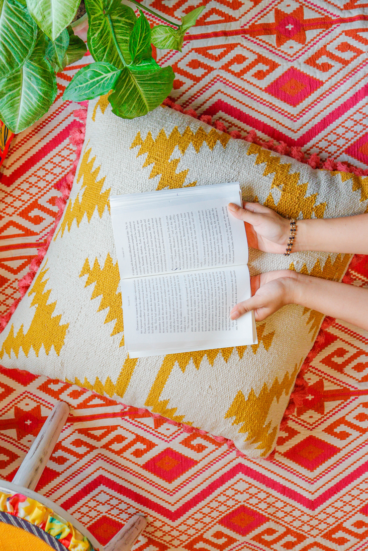 Aztec Floor Cushion Cover