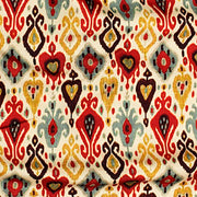 Multicolor Ikkat Print Fabric