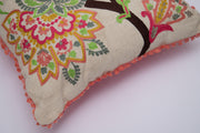 Coral Chintz Cushion Cover