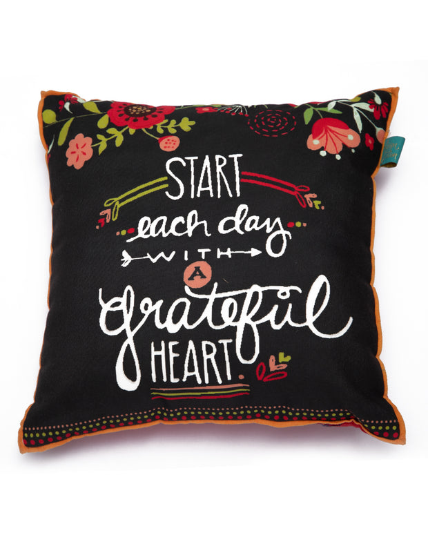 Typographic Square Cushion