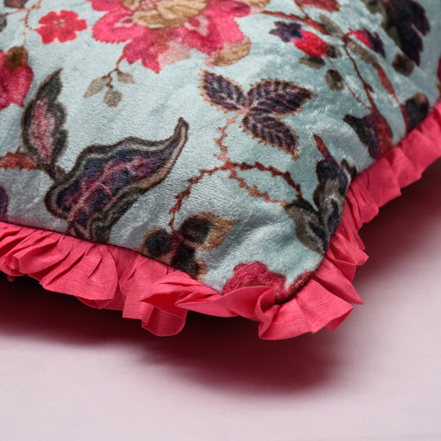 Pink Chintz Cushion Cover