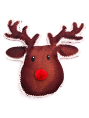 Rudolph the red nose Reindeer Cushion