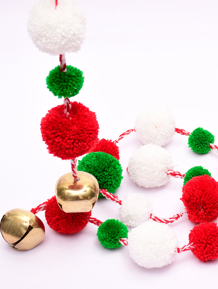 Pompom Jingle Bell Streamer