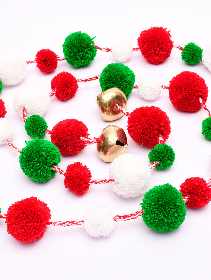 Pompom Jingle Bell Streamer