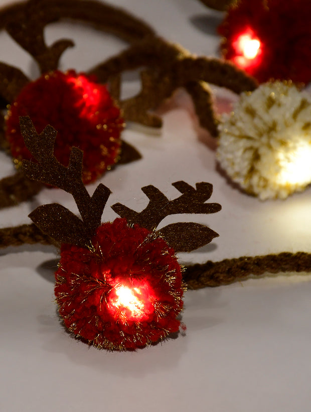 Brown Rudolf Decorative Fairy light