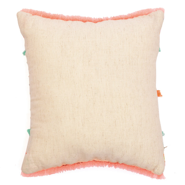 Beads and tassel Cushion Cover