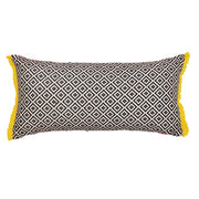 Flower Bloom Banded Lumba Cushion Cover