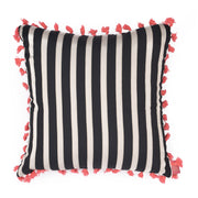 Black and White Stripes Cushion Cover