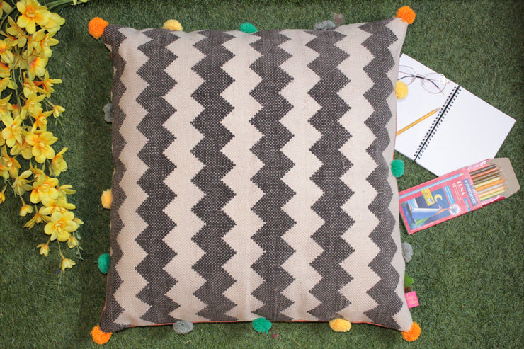 Chevron Floor Cushion Cover