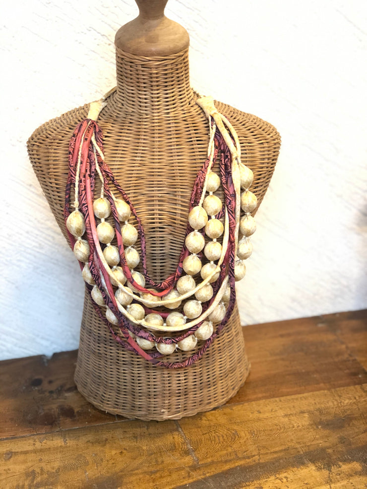 Beaded 3 Layered Neckpiece