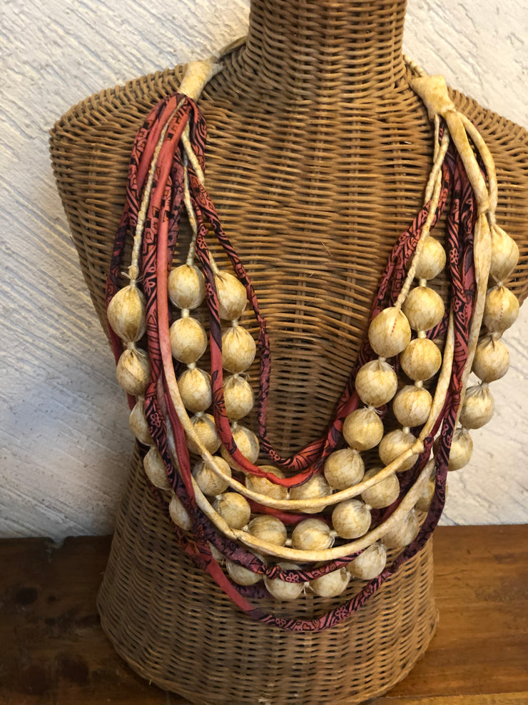 Beaded 3 Layered Neckpiece