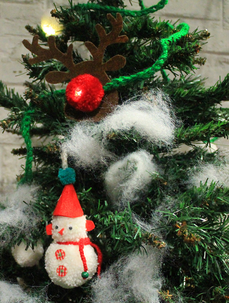 Christmas Tree Hanging Snowman