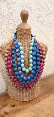 Beaded 5 Layered Neckpiece