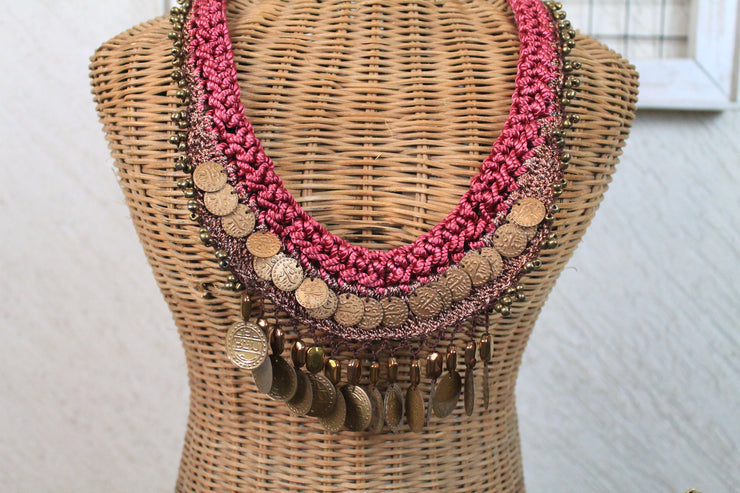 Wine & Shine Handcrafted Neckpiece