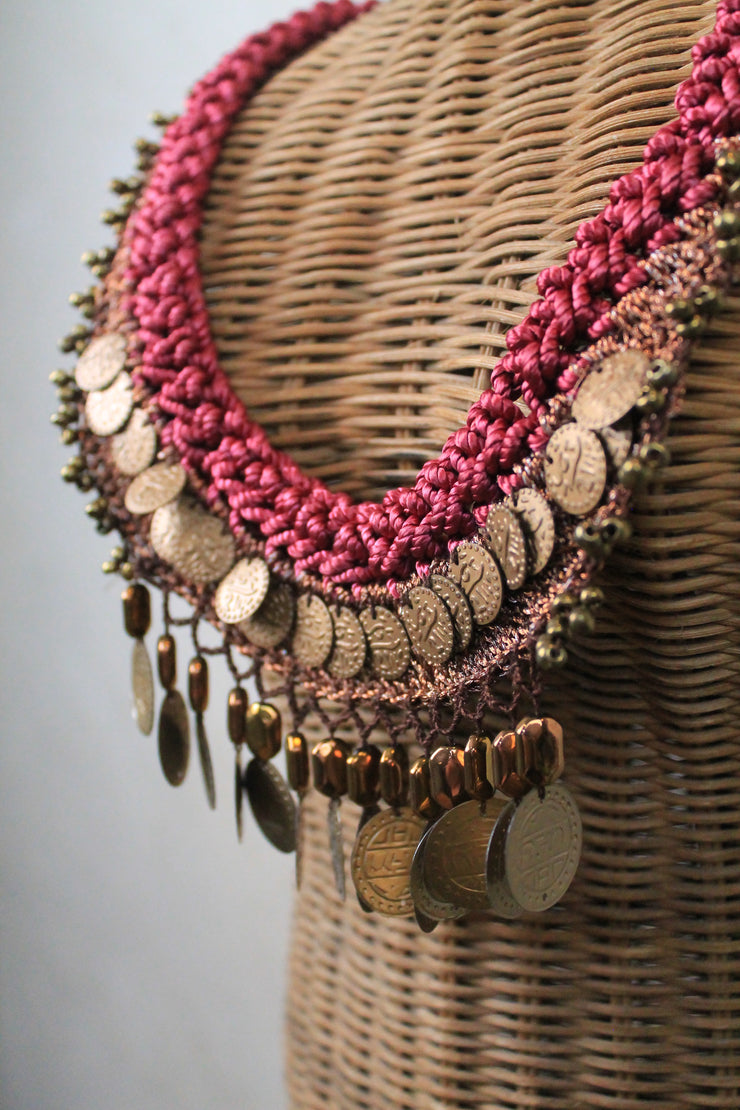 Wine & Shine Handcrafted Neckpiece