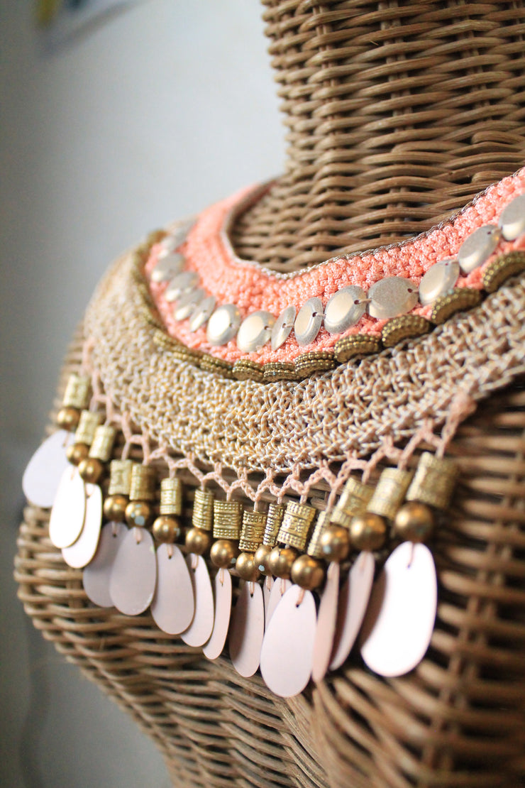 Blush Handcrafted Neckpiece