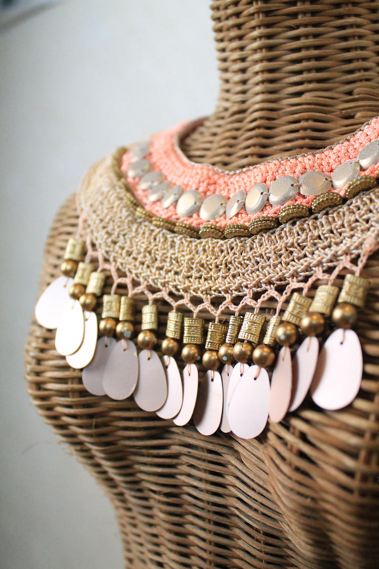 Blush Handcrafted Neckpiece