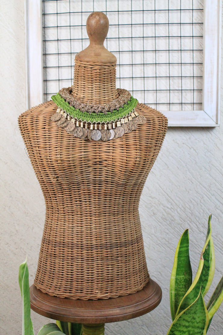 Hazel handcrafted Neckpiece