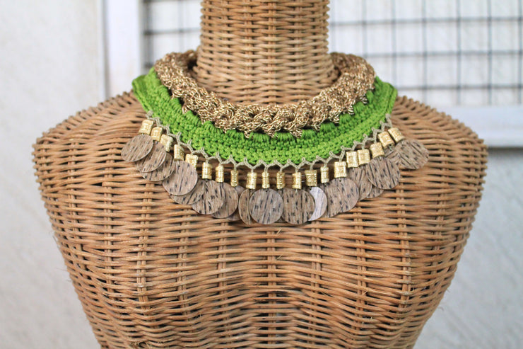 Hazel handcrafted Neckpiece