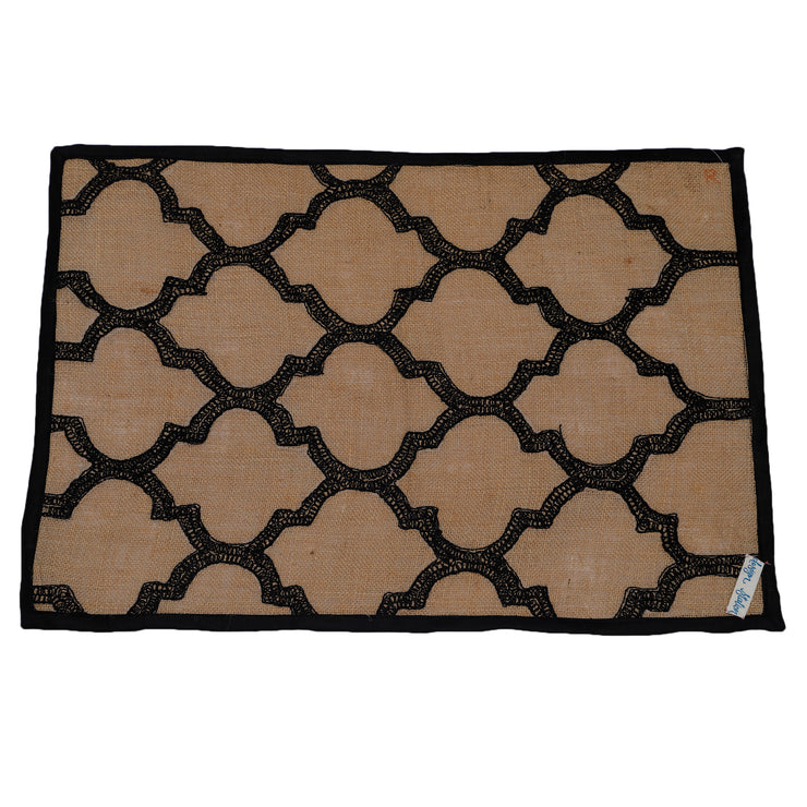 Black Trellis Mats