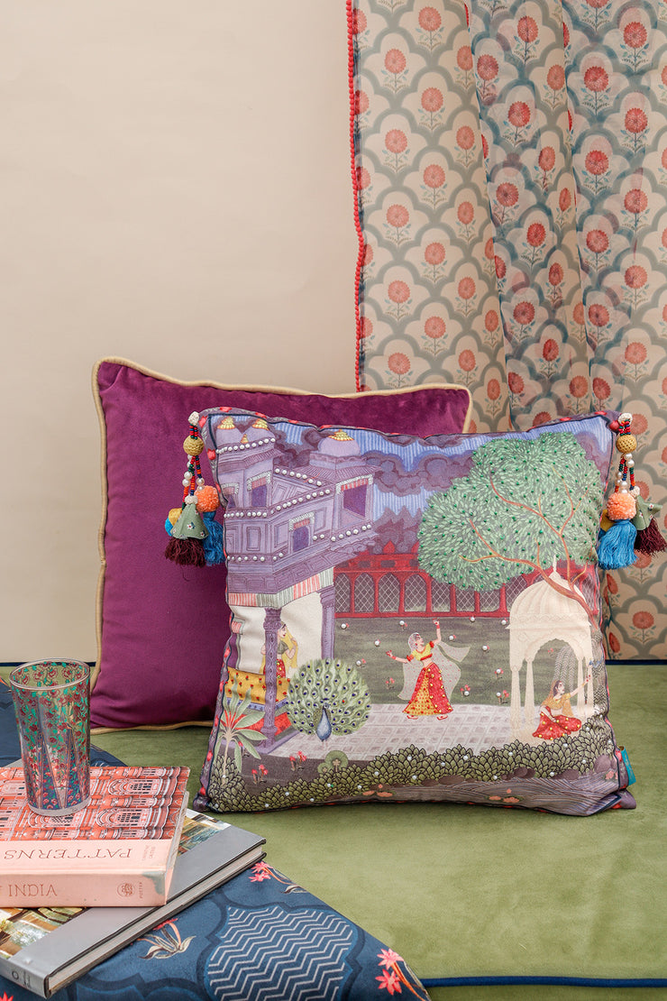 Megh Raag Cushion Cover