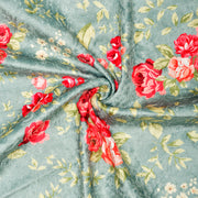 Carmine Garden Fabric