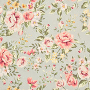 British Rose Pastel Print Fabric