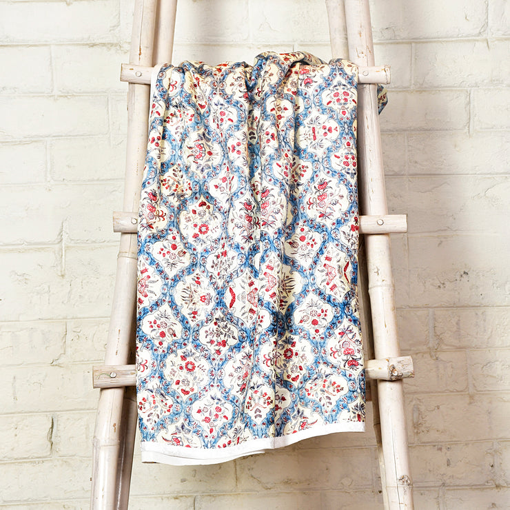 Moroccan Trellis Print Fabric