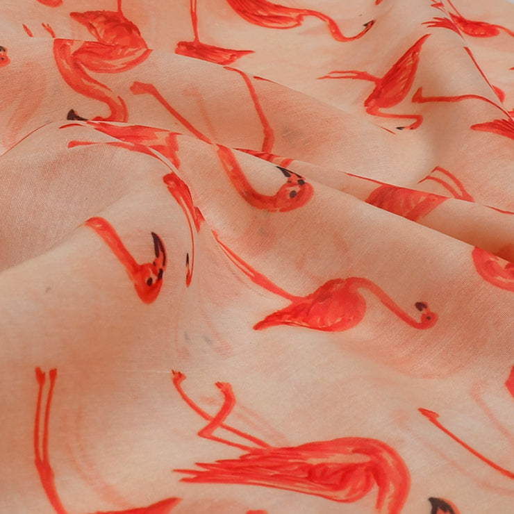 Flamingos Printed Fabric