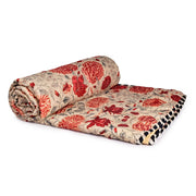 Indian Chintz Bed Cover