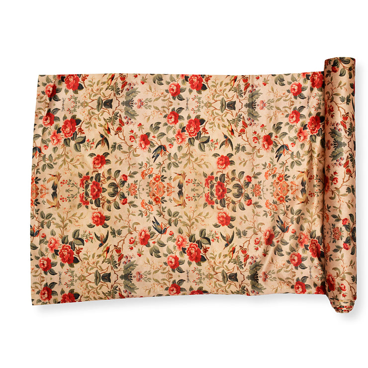 Vintage Floral Print Fabric