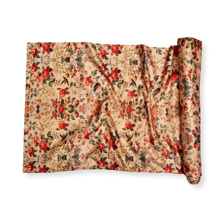 Vintage Floral Print Fabric