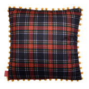 Lush and Plaid Reversible Cushion Cover