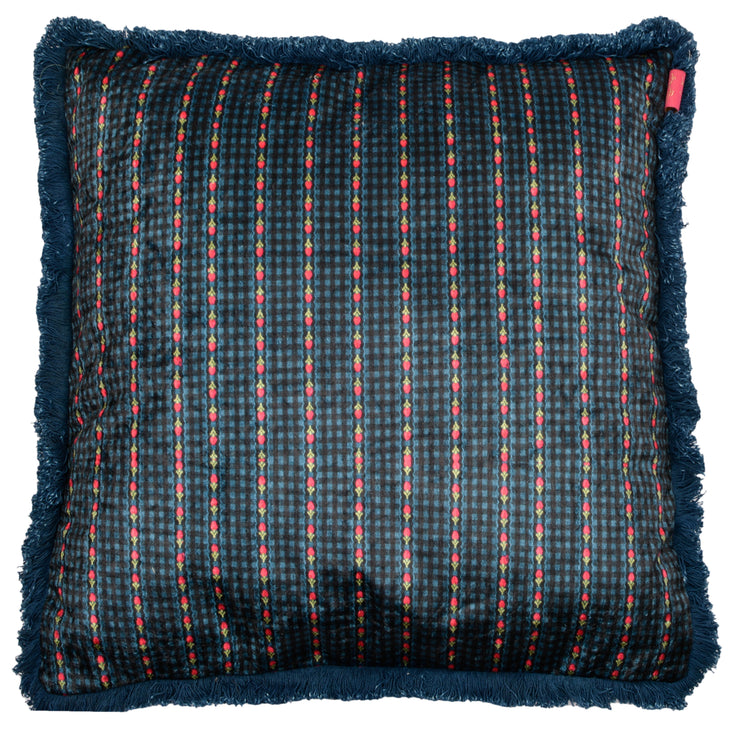 Lush and Stripes Cushion Cover