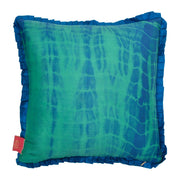 Peacock in Rein Square Cushion Cover