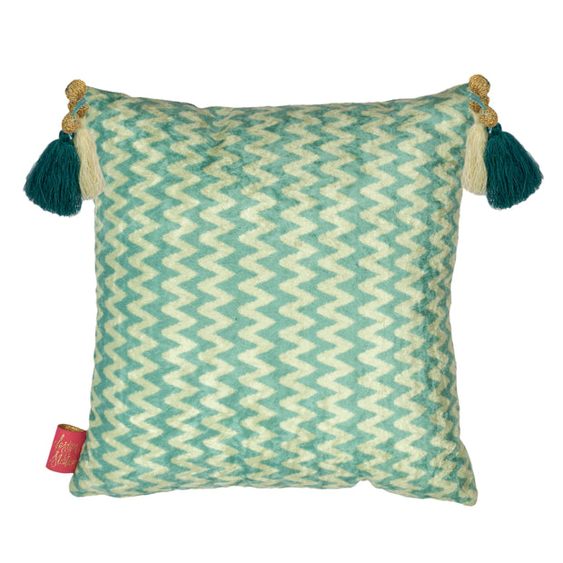 Ikat Polka and Chevron Cushion Cover