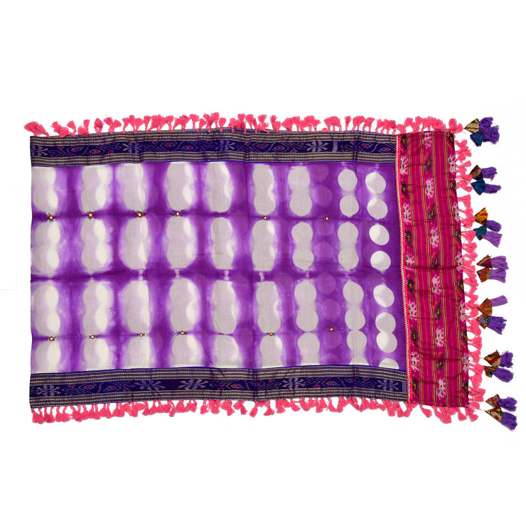 Shibori Silk Stole