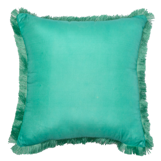 Blue Lagoon Solid Cushion Cover