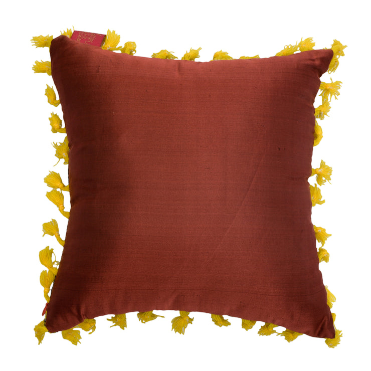 Ikat Floret Cushion Cover