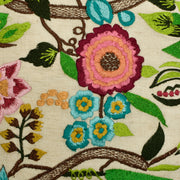Chidiya Embroidered Cushion Cover
