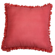 Watermelon Pink Solid Color Cushion Cover