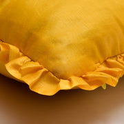 Yellow Solid Color Cushion Cover